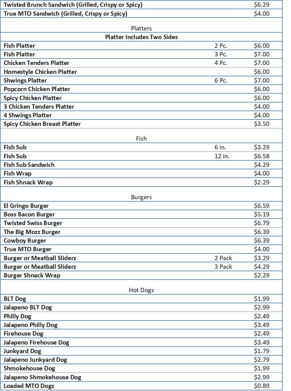 Sheetz Menu Prices Free business ideas